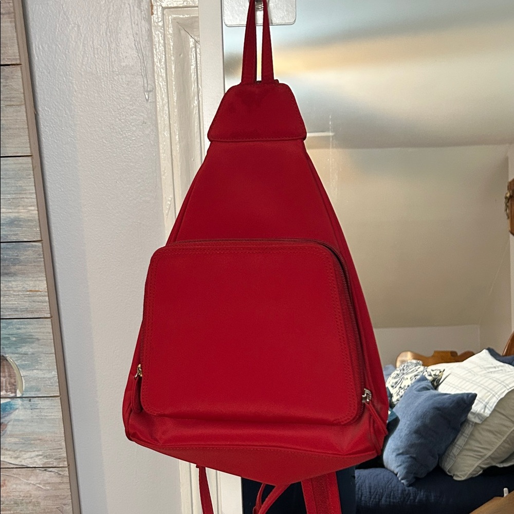 Liz Claiborne Bold Red Backpack